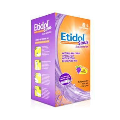 Etidol Sinus - Suspensión 100 mL