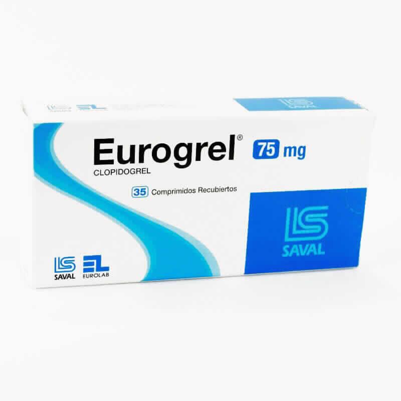 Eurogrel® 75mg - Caja de 35 comprimidos recubiertos