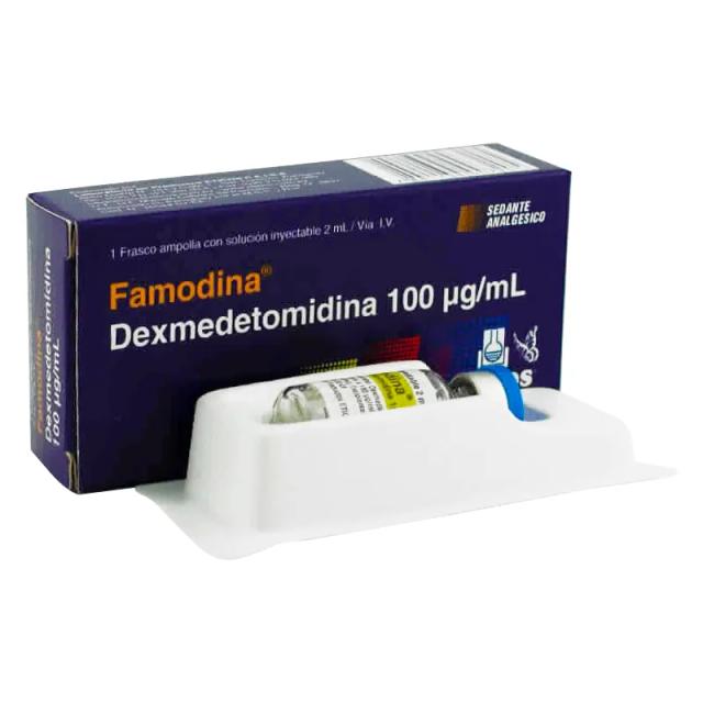 Image miniatura de Famodina-Dexmedetomidina-100-Cont-1-frasco-ampolla-inyectable-de-2mL-47747.webp