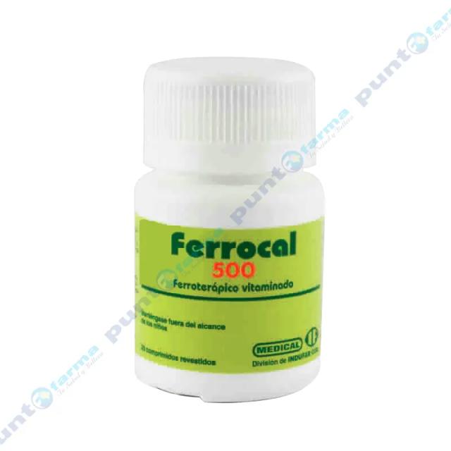 Image miniatura de Ferrocal-500-Cont-20-comprimidos-revestidos--38996.webp