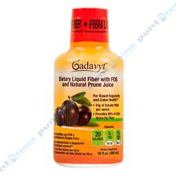 Suplemento Dietario Fibra Líquida sabor Ciruela Gadavyt - 480mL