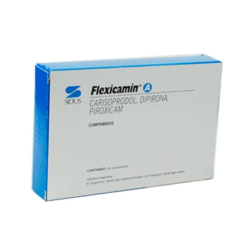 Flexicamin A Carisoprodol - Caja de 20 comprimidos
