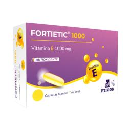 Fortietic 1000 Vitamina E 1000 mg - Cont. 30 cápsulas blandas