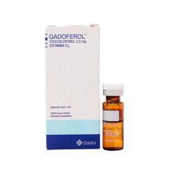 Gadoferol Colecalciferol 2,5 mg - Cont. 1 Ampolla bebible x 2 mL