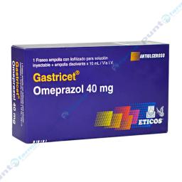 Gastricet Omeprazol 40 mg - Cont. 1 ampolla