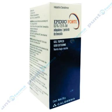 Gel Epiduo Forte Adapaleno + Peróxido de Benzoilo - 30 gr