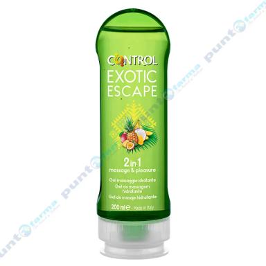 Gel de Masaje Exotic Escape Control - 200 mL