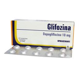 Glifozina Dapagliflozina 10 mg - Cont. 30 Comprimidos Recubiertos