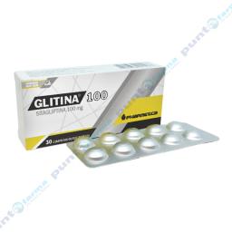 Glitina Sitagliptina 100 mg - Caja de 30 comprimidos