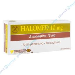 Halomed Amlodipina 10 mg - Contine 30 Comprimidos