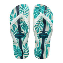 Havaianas Aloha Blaco Azul Indigo - Calce 41-42