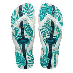 Havaianas Aloha Blanco Azul Indigo - Calce 39-40