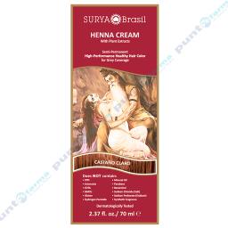 Henna Crema Castaño Claro Surya - 70 mL