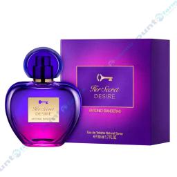 Her Secret Desire Eau de Toilette de Antonio Banderas - 50 mL