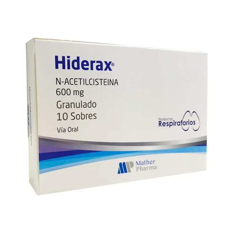 Hiderax NAcetilcisteina 600 mg - Cont. 10 sobres granulados