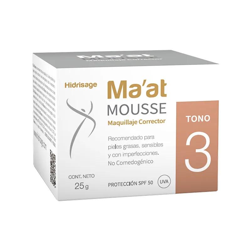 Hidrisage Ma'at Mousse Maquillaje Corrector tono Nº 3 - 25 gr