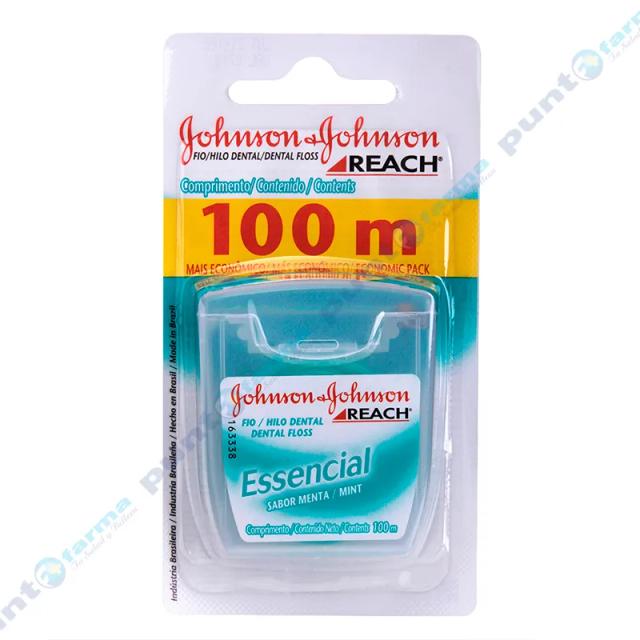 Image miniatura de Hilo-Dental-Reach-Essencial-de-Menta-Johnson-Johnson-100-m-34620.webp