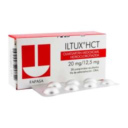 ILTUX HCT 20 mg - Caja de 28 comprimidos.