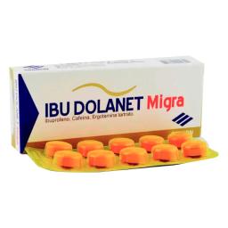Ibu Dolanet Migra Ibuprofeno - Cont. 10 comprimidos recubiertos