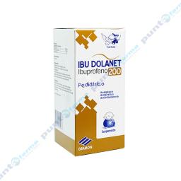 Ibu Dolanet Pediátrico Ibuprofeno 200 mg Suspensión - 100 mL