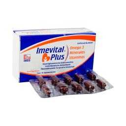 Imevital Plus Omega 3 - Cont. 30 cápsulas blandas