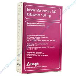 Incoril Monodosis 180 - Caja de 30 comprimidos recubiertos