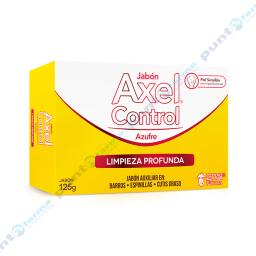 Jabón Limpieza profunda Azufre Axel Control - 1 unidad