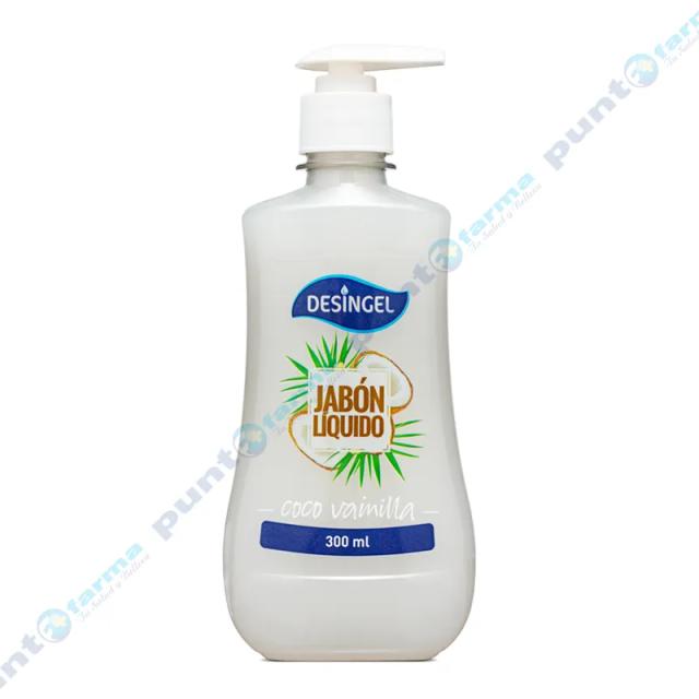 Image miniatura de Jabon-Liquido-Coco-Vainilla-Desingel-300mL-37533.webp