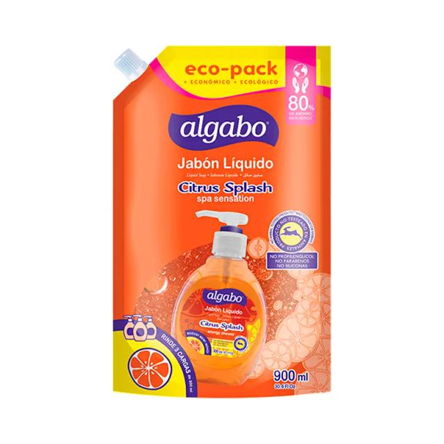 Image miniatura de Jabon-Liquido-para-Manos-Citrus-Algabo-900-mL-41725.webp