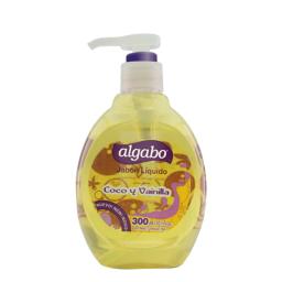 Jabón Líquido para Manos Coco y Vainilla Algabo - 300 mL