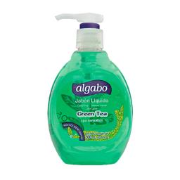 Jabón Líquido para Manos Green Tea Algabo - 300 mL