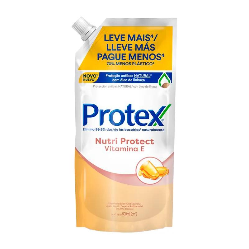 Jabón Líquido Protex Nutri Protect Vitamina E - 500ml