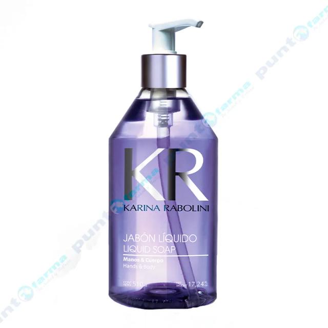 Image miniatura de Jabon-Liquido-para-Manos-y-Cuerpo-Karina-Rabolini-510-mL-48316.webp