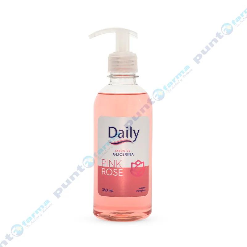 Jabón de Glicerina Pink Rose Daily -  350 mL