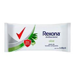 Jabón de Tocador Antibacterial Rexona - Cont 3 unidades de 90 g