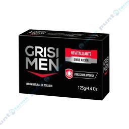 Jabón en Barra Revitalizante Grisi Men -125 gr