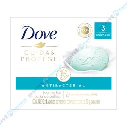 Jabón en Barra Antibacterial Dove - 3 unidades de 90 gr