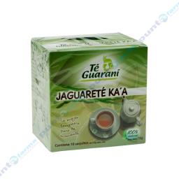 Jaguareté Ka'a de Té Guaraní - Cont. 10 saquitos de 1.5g c/u