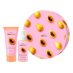 Kit Fruit Lovers Pupa Leche de Ducha de Papaya 200mL + Agua Aromática de Papaya 100mL
