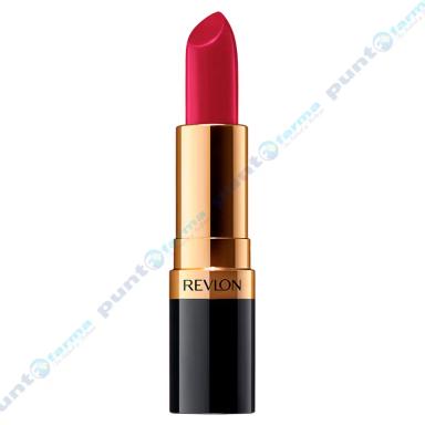 Labial Super Lustrous Bombshell Red Revlon