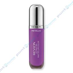 Labial Ultra HD Matter Lipcolor Metallic Revlon - Dazzle