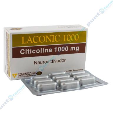 Laconic 1000 mg - Caja de 30 Comprimidos Revestidos