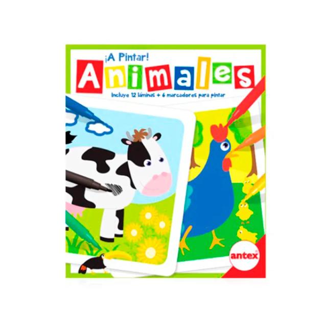 Image miniatura de Laminas-Para-Pintar-Animales-mas-6-Marcadores-46020.webp