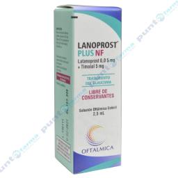 Lanoprost Plus NF Latanoprost 0,05mg + Timolol 5mg - Contenido de 2,5ml