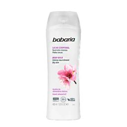 Leche Corporal Pieles Secas de Almendras Babaria - 400 mL