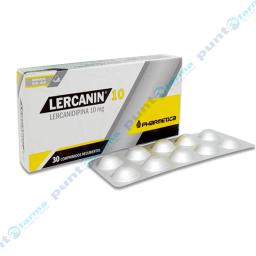 Lercanin Lercanidipina 10mg - Caja de 30 Comprimidos