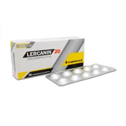 Lercanin Lercanidipina 20 mg - Caja de 30 Comprimidos