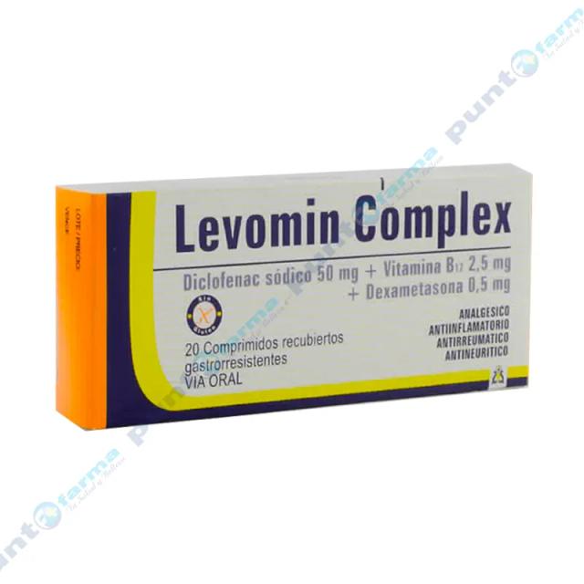 Image miniatura de Levomin-Complex-Diclofenac-Sodico-Caja-de-20-comprimidos-recubiertos-37171.webp