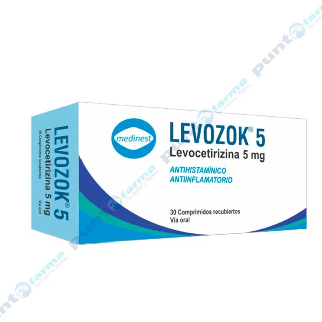 Image miniatura de Levozok-Levocetiricina-Caja-de-30-Comprimidos-recubiertos-40211.webp