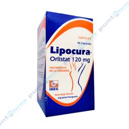 Lipocura Orlistat 120 mg - Cont. 30 Cápsulas